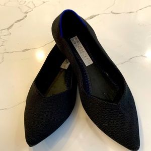 Rothy’s Black Pointed Flats
